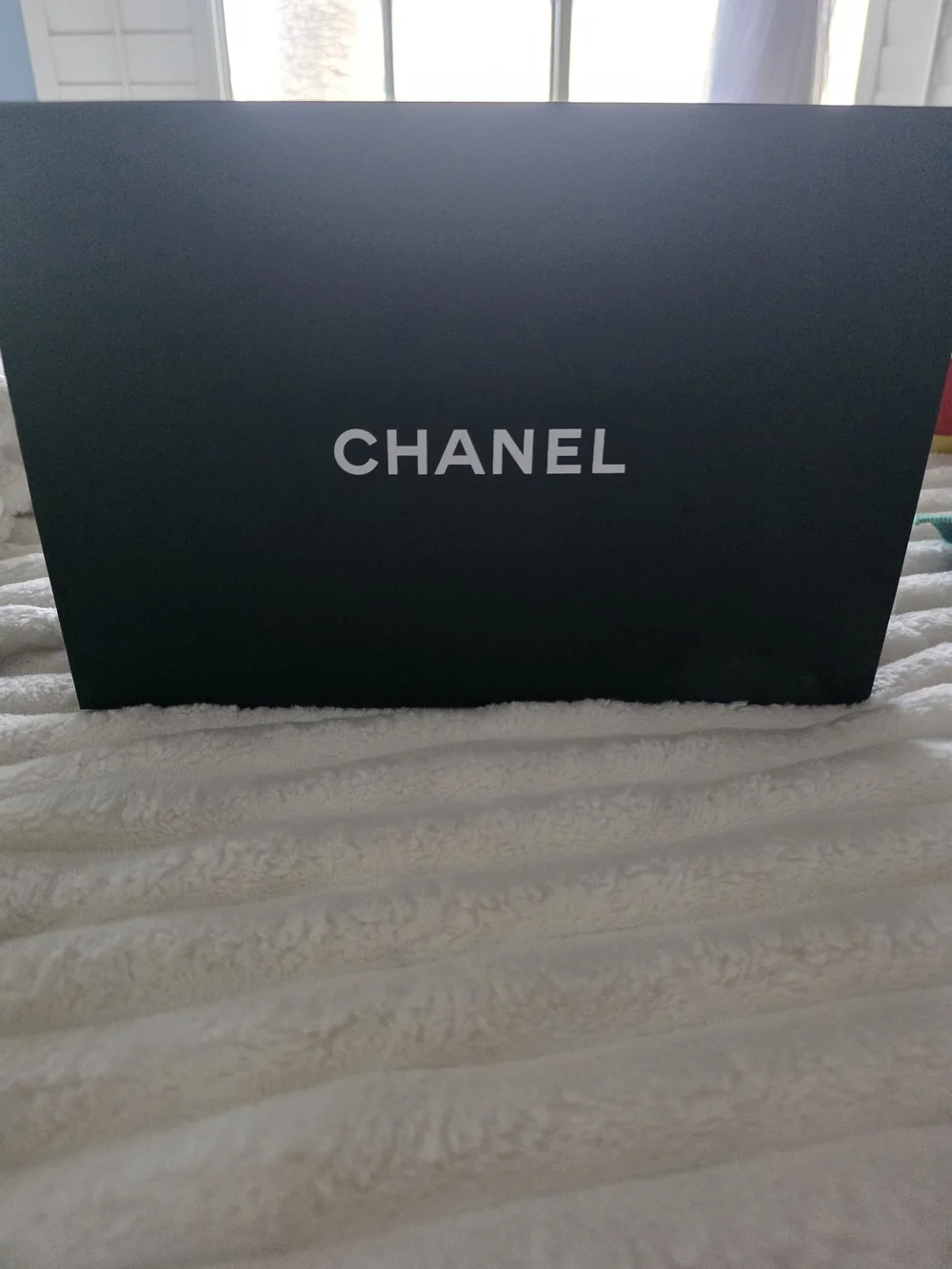 CHANEL Quilted Shoulder Flap Bag in Tan Camel